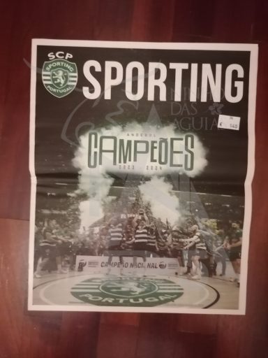 Periodico - Portogallo - Sporting Lisbona - Anno 2023-24 - 30 Maggio 2024 - Sporting - Campione Portogallo