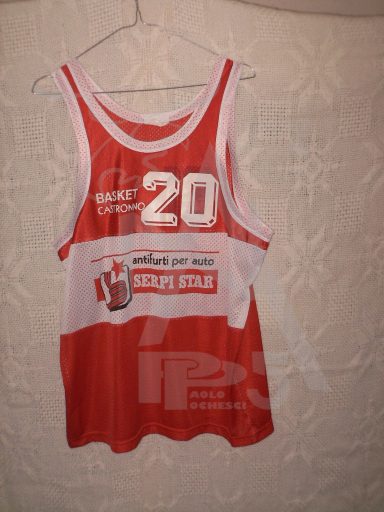 Maglia Gioco - Italia - Basket Castronno - Anno 1990-91 - 20 - (Fronte)