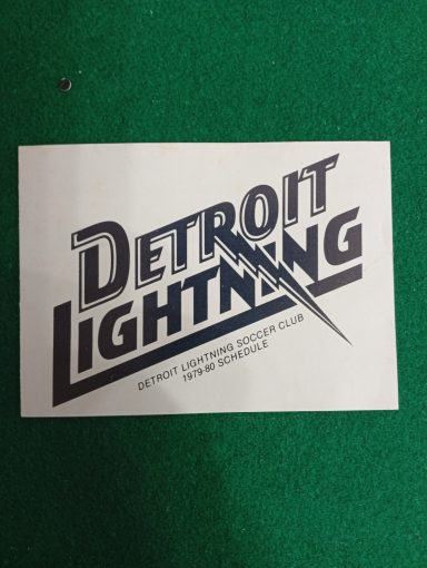 Folder - Stati Uniti - Detroit Lightning - Anno 1979-80 - Calendario Partite - (Fronte)