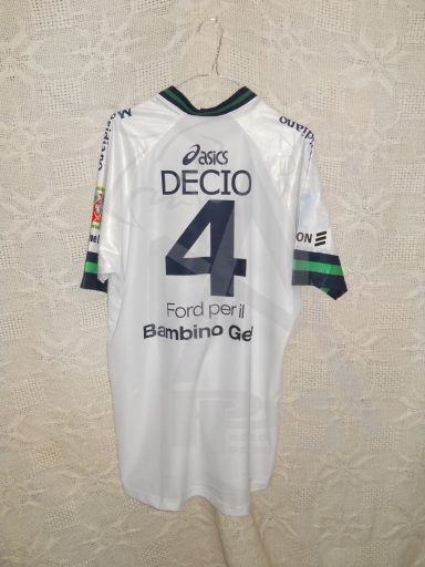 Maglia Gioco - Italia - Roma Volley - Anno 2000-01 - Massimiliano Decio - 4 - (Retro)