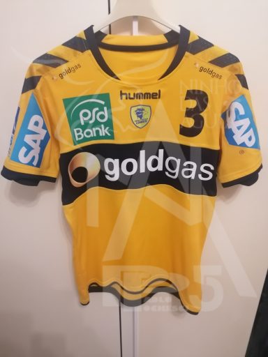 Maglia Gioco - Germania - Rhein-Neckar Lowen - Anno 2012-13 - Uwe Gensheimer - 3 - (Fronte)
