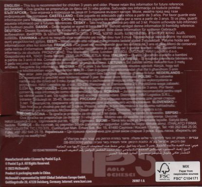 Folder - Nazionali - Anno 2023 - Raccolta Panini Family - Campionato del Mondo Femminile - (Box 01 - Retro)