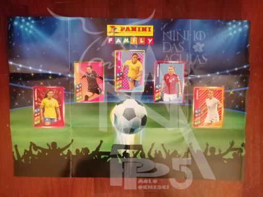 Folder - Nazionali - Anno 2023 - Raccolta Panini Family - Campionato del Mondo Femminile - (Poster 07 - Retro)
