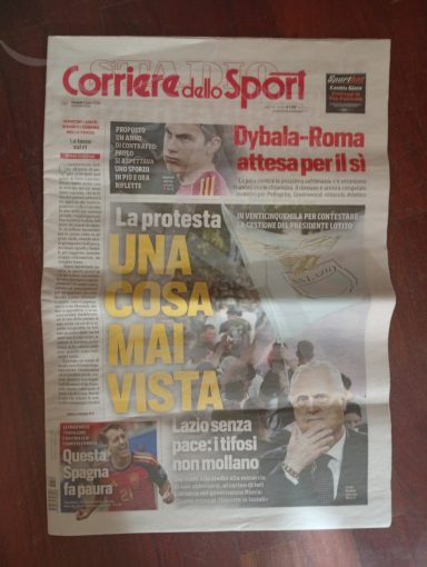 Quotidiano - 3 Luglio 2026 - Corriere dello Sport - Corteo Contestazione Claudio Lotito