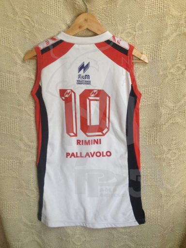 Maglia Gioco - Italia - Rimini Pallavolo - Anno 2009-10 - 10 - (Retro)