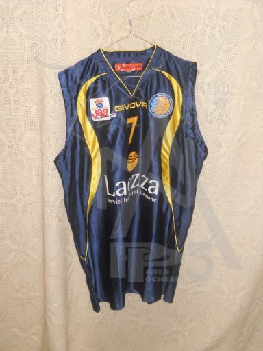 Maglia Gioco - Italia - Pallacanestro Salerno - Anno 2010-11 - Memoli - 7 - (Fronte)