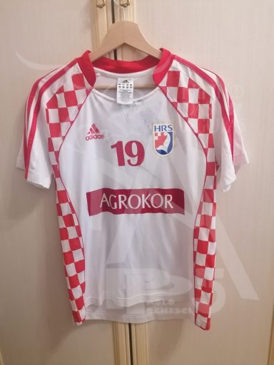 008 - Maglia Gioco - Nazionale - Croazia - 2009 - Petar Metlicic - 19 - (Fronte)