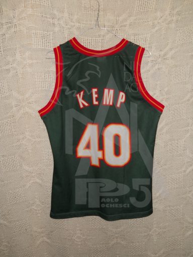 Maglia Gioco - Stati Uniti - Seattle SuperSonic - Anno 2000-01 - Shawn Kemp - 40 - (Retro)