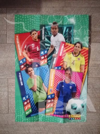 Folder - Nazionali - Anno 2023 - Raccolta Panini Family - Campionato del Mondo Femminile - (Poster 07 - Fronte)