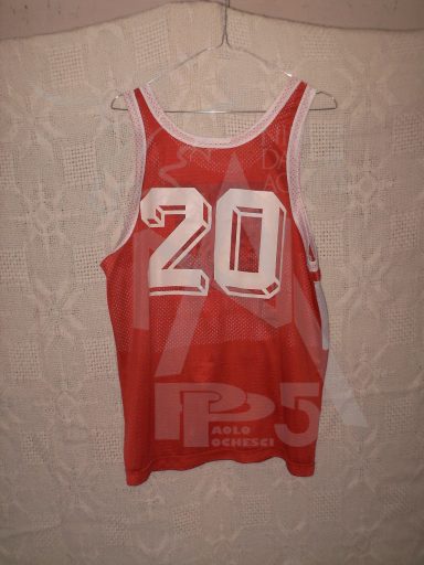 Maglia Gioco - Italia - Basket Castronno - Anno 1990-91 - 20 - (Retro)