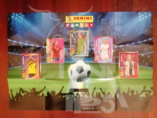 Folder - Nazionali - Anno 2023 - Raccolta Panini Family - Campionato del Mondo Femminile - (Poster 01 - Retro)